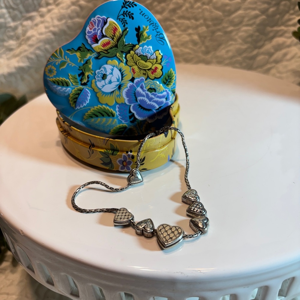 Brighton Silver Heart Charm Necklace - Picture 6 of 6
